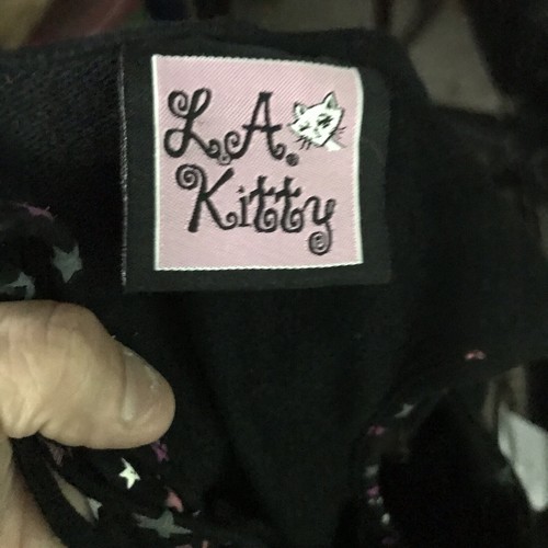 L A Kitty Sleeveless Hoodie Tank Top Girl’s SZ Small - Picture 12 of 12
