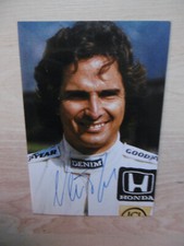 Nelson Piquet autograph signed 10x15 cm picture