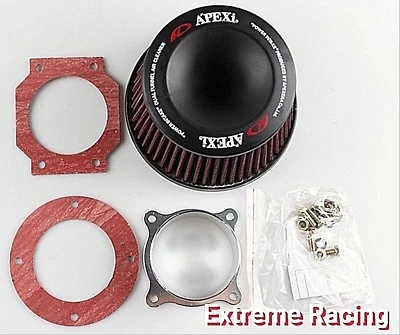 E.R. MOTORSPORT Filtro aspirazione diretta in cotone Conico con Kit montaggio APEXI