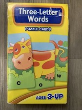 Three Letter Words Flash Cards Learning Child Educational School Zone 54 Cards