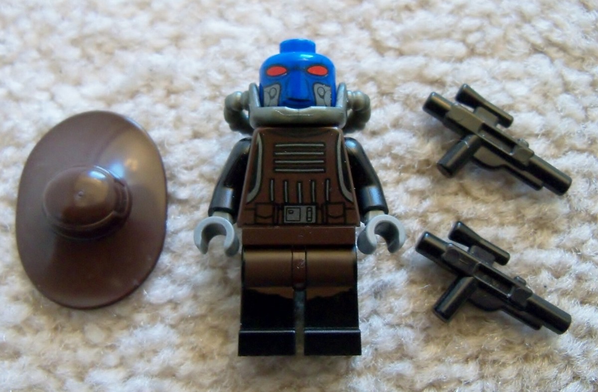 LEGO Star Wars Boba Fett Rare Cad Bane Minifig w/ Breather Excellent