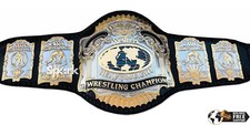 Unified AWA WCCW WCA WFA Heavyweight Title Belt 4mm Zinc Replica Adult Size NEW