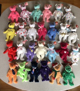 beanie baby bear collection