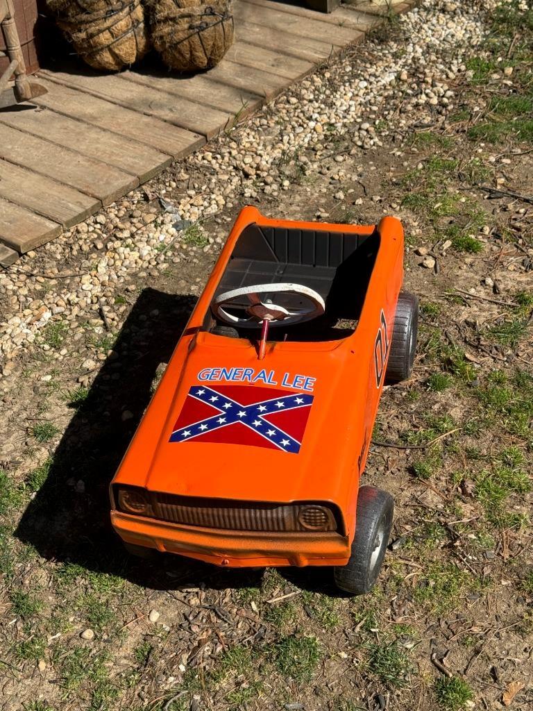 AMF Murray Dukes of Hazard GENERAL LEE Pedal Car Pride of Hazard