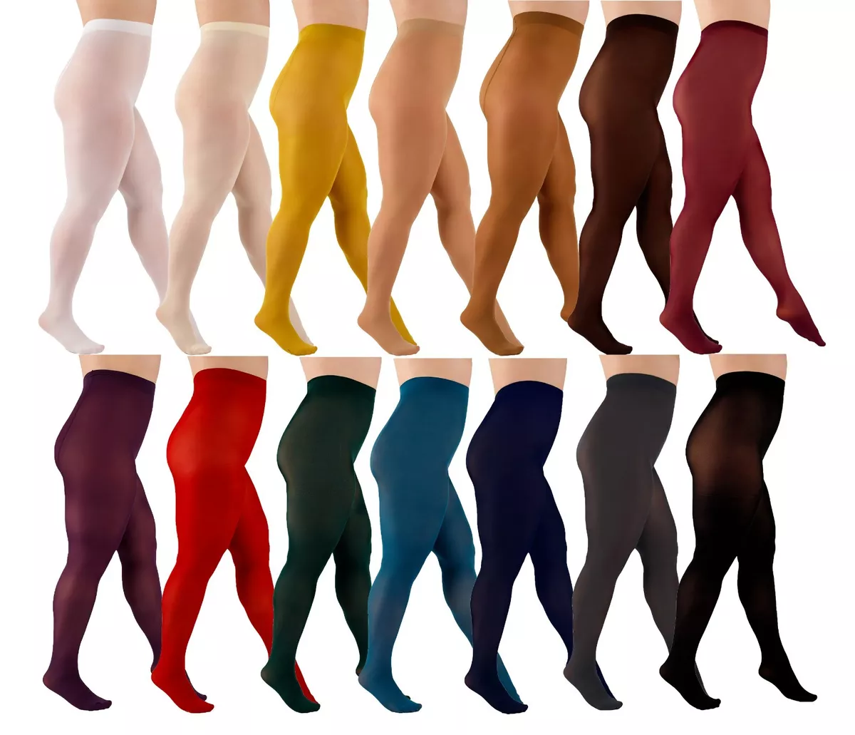 Classic Semi Matt Microfiber Tights 60 Denier Range Colours Pantyhose  Hosiery