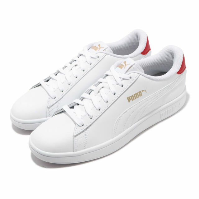 EU Größe 38,5 - PUMA Smash V2 White High Risk Red online kaufen | eBay