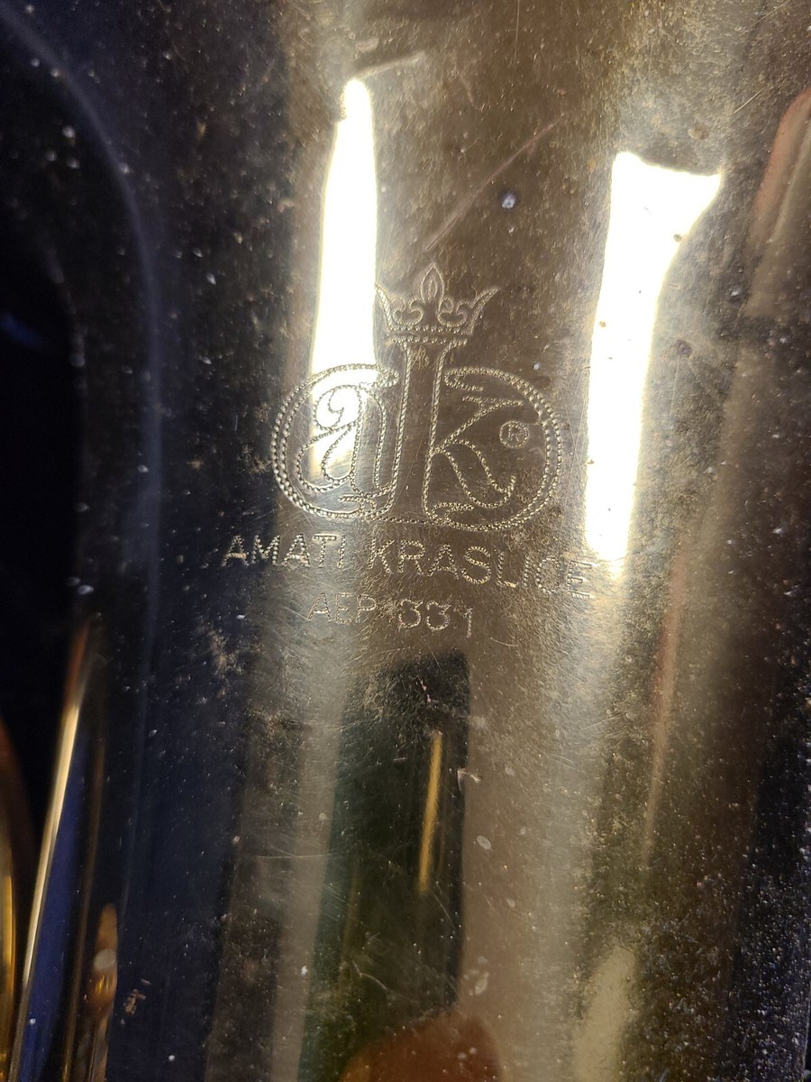 バルブチューバ　アマティ AMATI Amati　Kraslice　チューバ Amati Kraslice ATR-604H Trumpet w/ Hard Case | Reverb