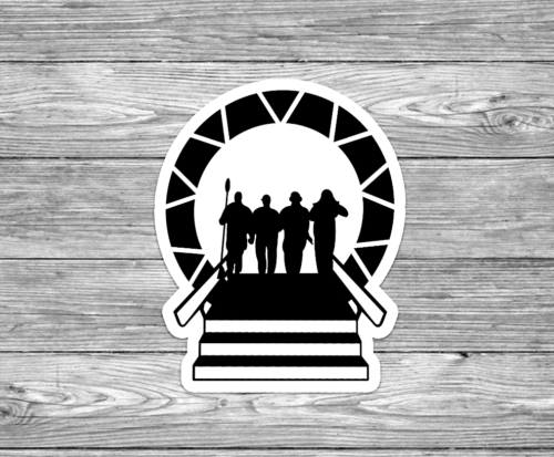 Stargate SG1 Team Embarking Vinyl Decal Sticker, High Quality Indoor/Outdoor - Picture 1 of 7