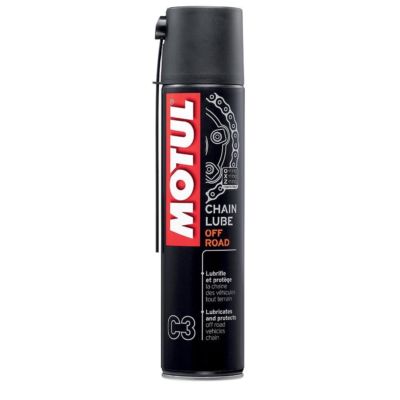 Motul C3 Chain Lube Off Road Grasso Catena Spray 400ml Moto Enduro Cross Trial - Foto 7