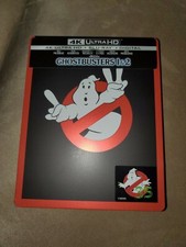 GHOSTBUSTERS 1  2 4K UHD BLU-RAY STEELBOOK Original Release No codes