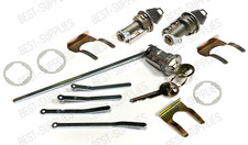 66-68 A B-body Doortrunk Lock Set With Keys For Charger Coronet