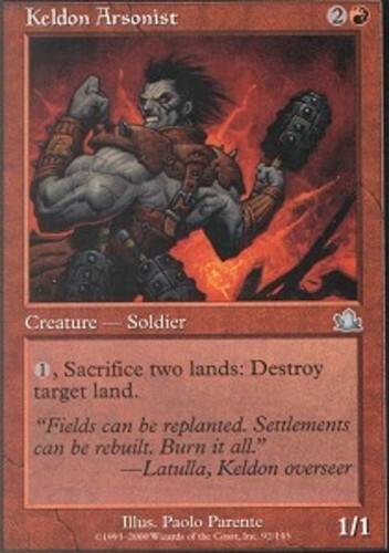 Keldon Arsonist x1 - Prophecy - Light Play, English - Prophecy