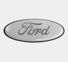 7inch Ford Emblem Front Grille Tailgate Badge White Logo Escape Excursion Taurus