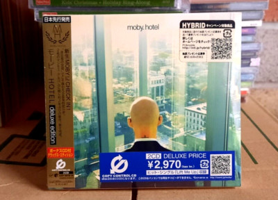 Moby / Hotel (Japan 2CD (Bonus CD++ Bonus track, Mar-2005, Virgin EMI JAPAN) NEW