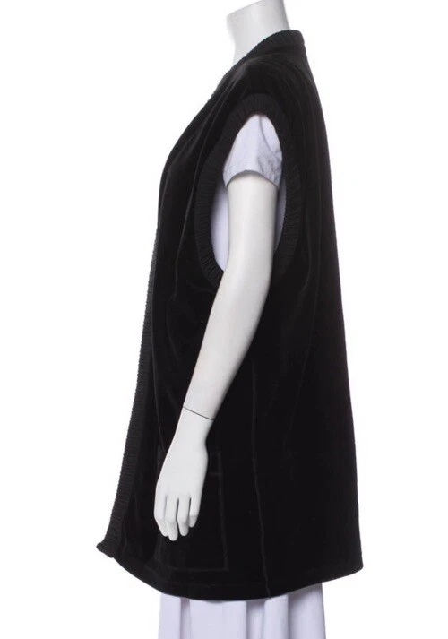 Chaleco de terciopelo Sonia Rykiel talla grande  Foto 2 de 4