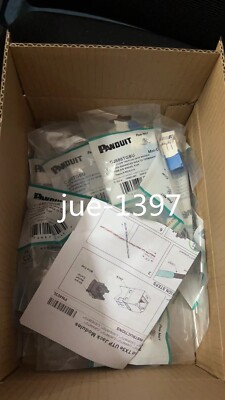 Qty 50 Panduit Giga TX Cat6 Network Jacks – CJ688TGRD, CJ688TGBU, CJ688TGYL, CJ688TGBL – Mixed Colors