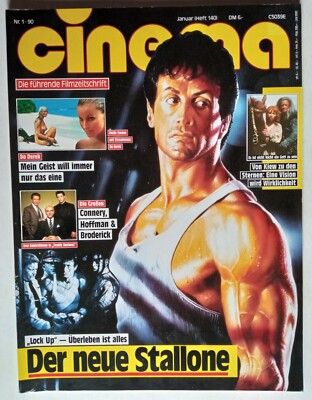 CM33 CINEMA Magazin Nr.1 1990 - Heft 140 Mit 8 Plakatkarten im Heft 