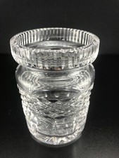 Waterford Cristal Kenmare Bombilla Forzador Tarro o un Tarro de Mermelada sin Tapa 4" x 2 3/4"