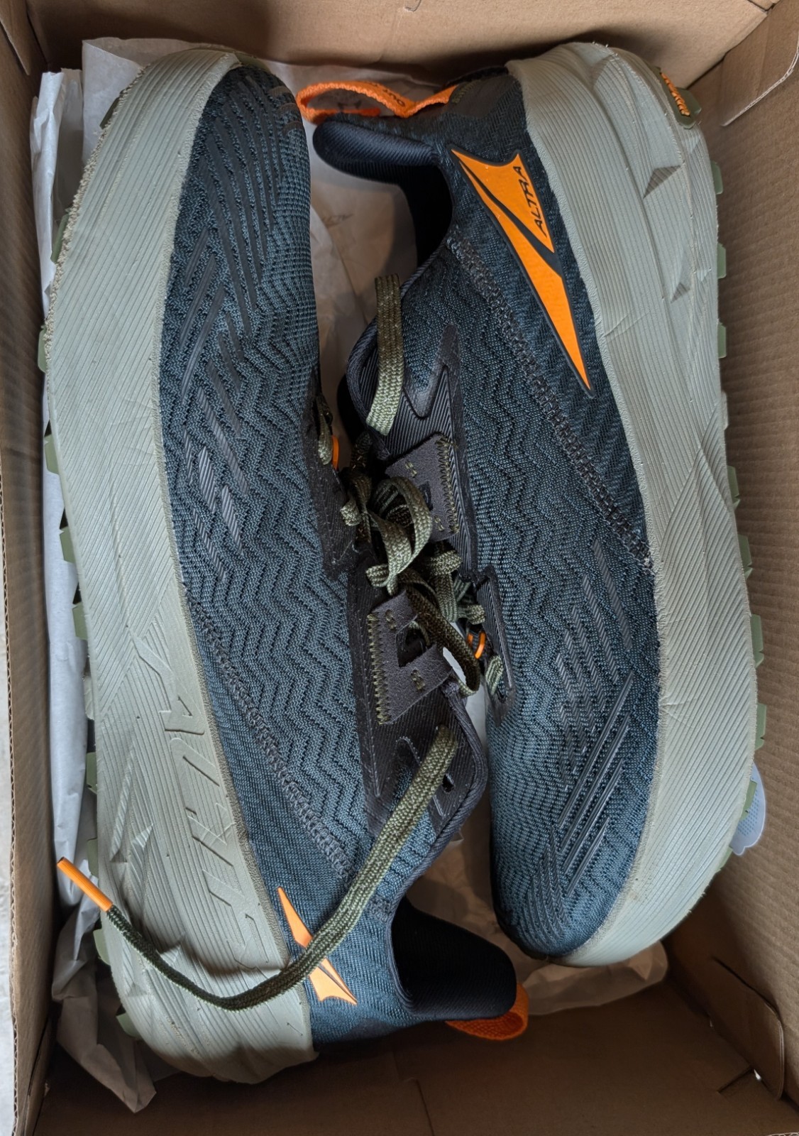 Altra Experience Wild Green Trail Running Shoes Mens Sz 12.5