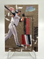 2004 Donruss Leather & Lumber ADAM DUNN Game Worn 4 Color Patch /25 #39
