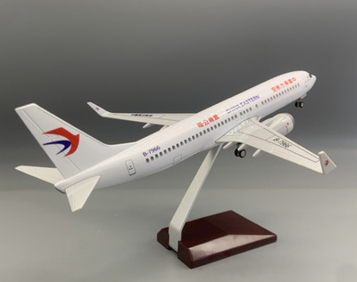 1:110 37CM CHINA EASTERN BOEING 737-800 Plane Landing Gear Resin Aircraft Model