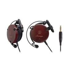 Audio-Technica ATH-EW9 Wooden Clip-On Ear Fit Headphones Brown Japan