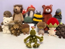 Jellycat Rare Retired Small Mystical Magical Frog, Very Good Condition, Genuine