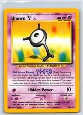 Unown [Y] 40/64 Uncommon Neo Revelation Pokemon Unlimited NM/M 610d-21 on eBay