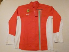 Ferrari F1 History Challenge Langarm Hemd Puma orig rot Gr M 48/50 Edikett Label
