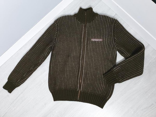 Herren Dolce & Gabbana Pullover Braun Wolle 38 / M / 46