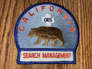 CA California Office of Emergency Services, Search Management, new patch OES