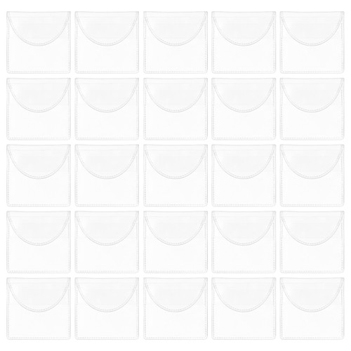 Bolsa de almacenamiento de monedas organizadora de dinero 50 piezas exhibición de suministros de colección - Imagen 7 de 12