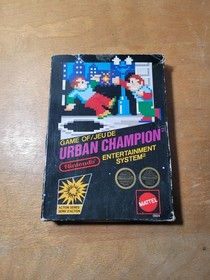 Urban Champion - Nintendo NES *Complete in Box* *Canadian Version* *3 Screws*