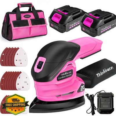 ThinkLearn Cordless Detail Sander 2 Batteries