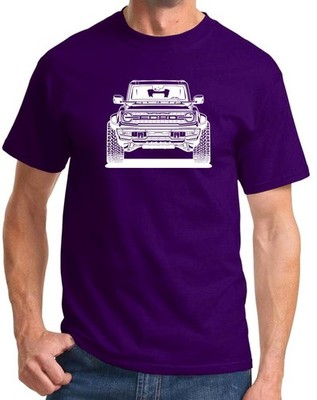 Ford Bronco Raptor Truck Front End Design Classic Tshirt