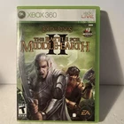 Lord of the Rings The Battle for Middle Earth II 2  Xbox 360 XBOX Live W/manual