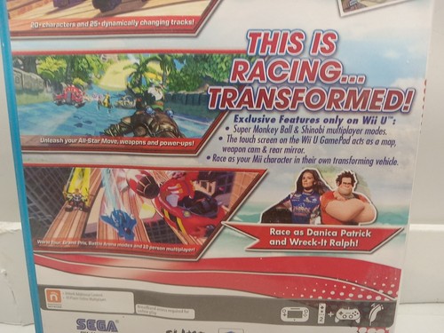 Sonic & All-Stars Racing Transformed (Nintendo Wii U) Complete - Picture 8 of 17