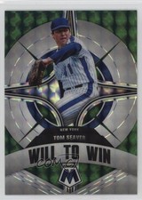 2022 Panini Mosaic Will to Win Green Mosaic Prizm Tom Seaver #WW-11 HOF sh7