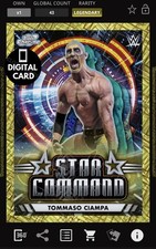 DIGITAL WWE SLAM 50cc TOMMASO CIAMPA STAR COMMAND COSMIC CHROME 25 LEGENDARY