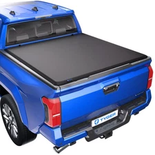 TYGER T1 Soft Roll-up Tonneau Cover for 24-26 Tacoma 5' Bed