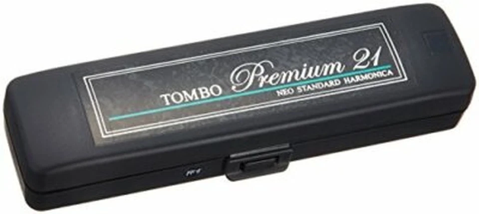 TOMBO dragonfly polyphonic harmonica F#m-tone premium 21 hole 3521 Japan +Track - Image 2 of 4