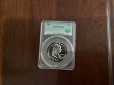 1960 Cac Franklin Half Dollar Gem Pr66cam