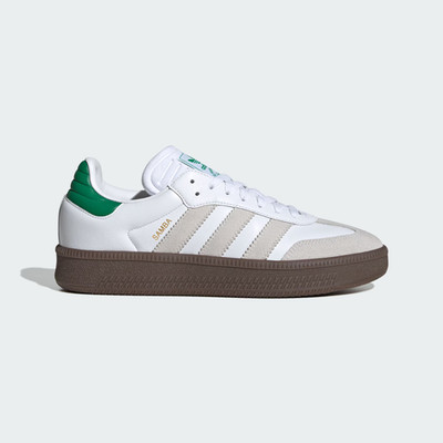Adidas SAMBA XLG SHOES White/Tick Gray/Green JR3326 Men's/Women's Size