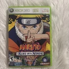 Naruto Rise of a Ninja Microsoft Xbox 360