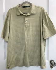 MENS BOBBY JONES S/S COTTON GOLF SHIRT SIZE XL.