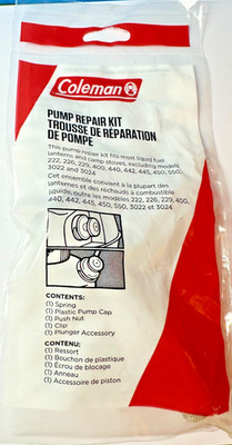 Coleman, Pump Repair Kit, For Most Coleman Liquid Fuel Lanterns & Camp Stoves