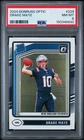 Drake Maye 2024 Donruss Optic Rated Rookie PSA 8