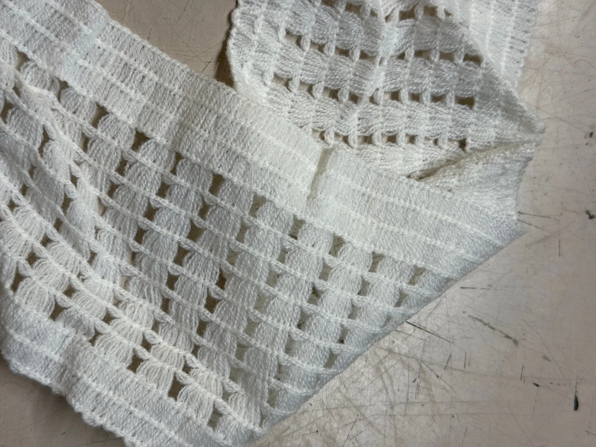 Nastro Di Pizzo Con Nappe E Perline 1,8m - Frange Di Seta Bianca Per Cucito, Abiti E Tende (A: 5cm, B: 5,5cm)