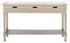 Home Collection Landers Greige 3-Drawer Console Table CNS5711D