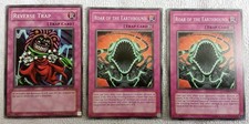 YU-GI-OH 2 x Roar of the Earthbound - SOVR-EN071 ~ Reverse Trap SDK-E043